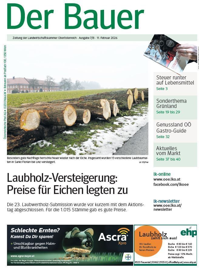 Titelseite Der Bauer KW 07_08.jpg © LK OÖ