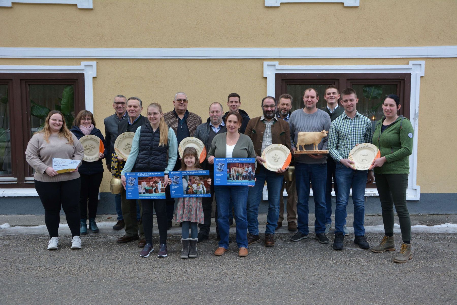 Ausgezeichnete Betriebe im Rinderzuchtverein Scheibbs.jpg © Alexander Wurm
