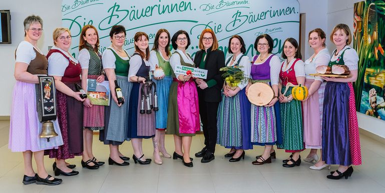 Gruppenfoto Landesbäuerin-Wahl © LK Steiermark/Fuchs