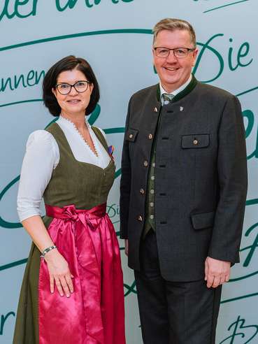Landesbäuerin Reiter und Präsident Steinegger © LK Steiermark/Fuchs