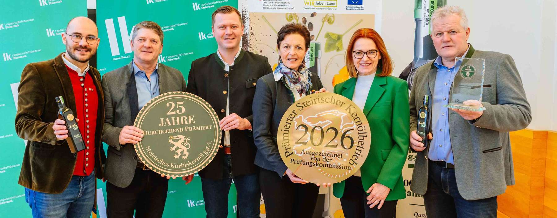 Landesprämierung Kernöl © LK Steiermark/Fuchs