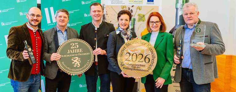 Landesprämierung Kernöl © LK Steiermark/Fuchs