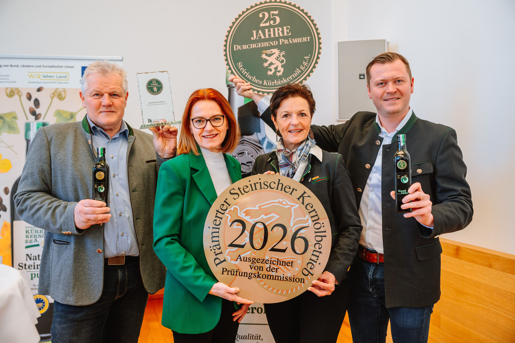 Landesprämierung Kernöl 2026 © LK Steiermark/Fuchs