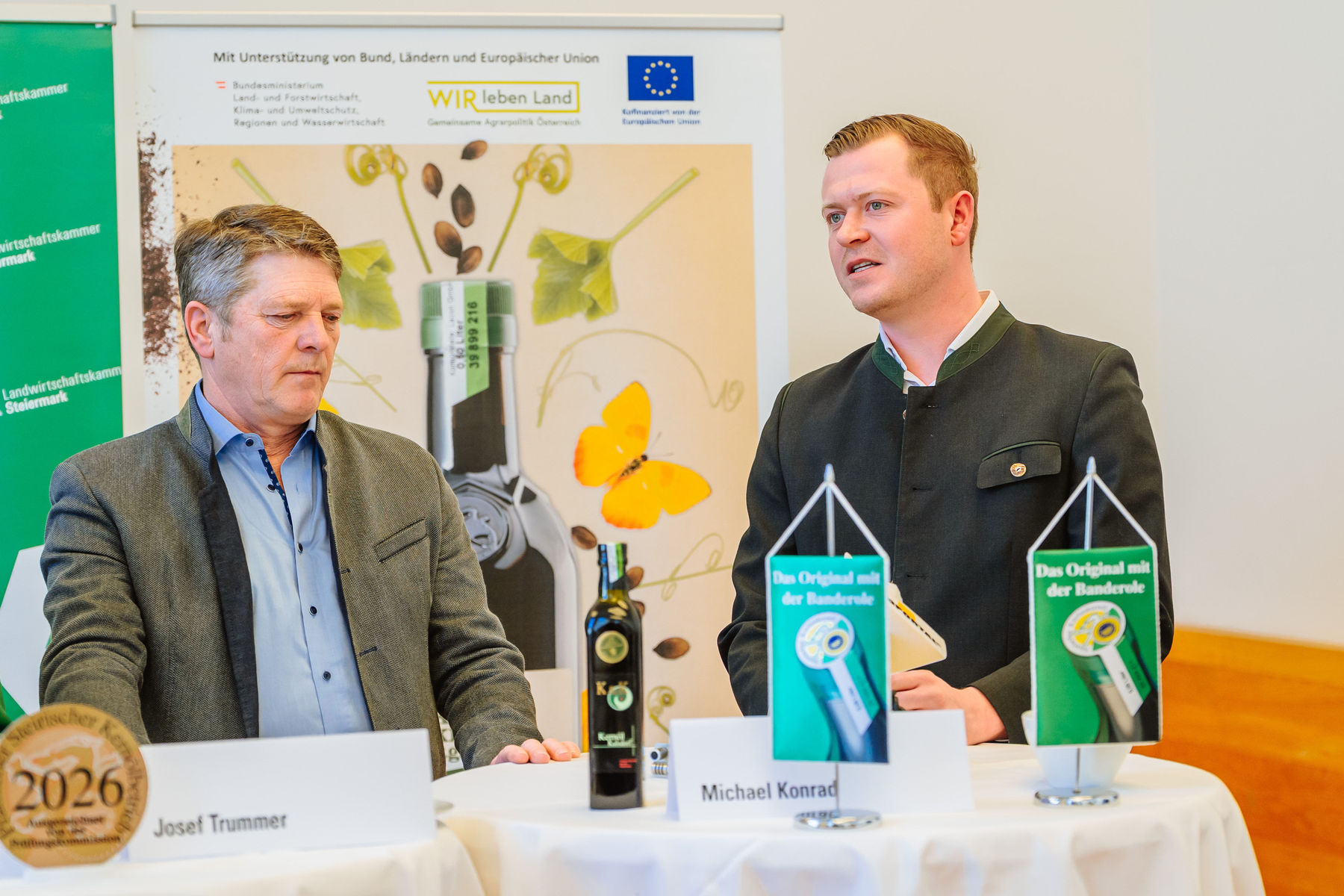 Landesprämierung Kernöl 2026 © LK Steiermark/Fuchs