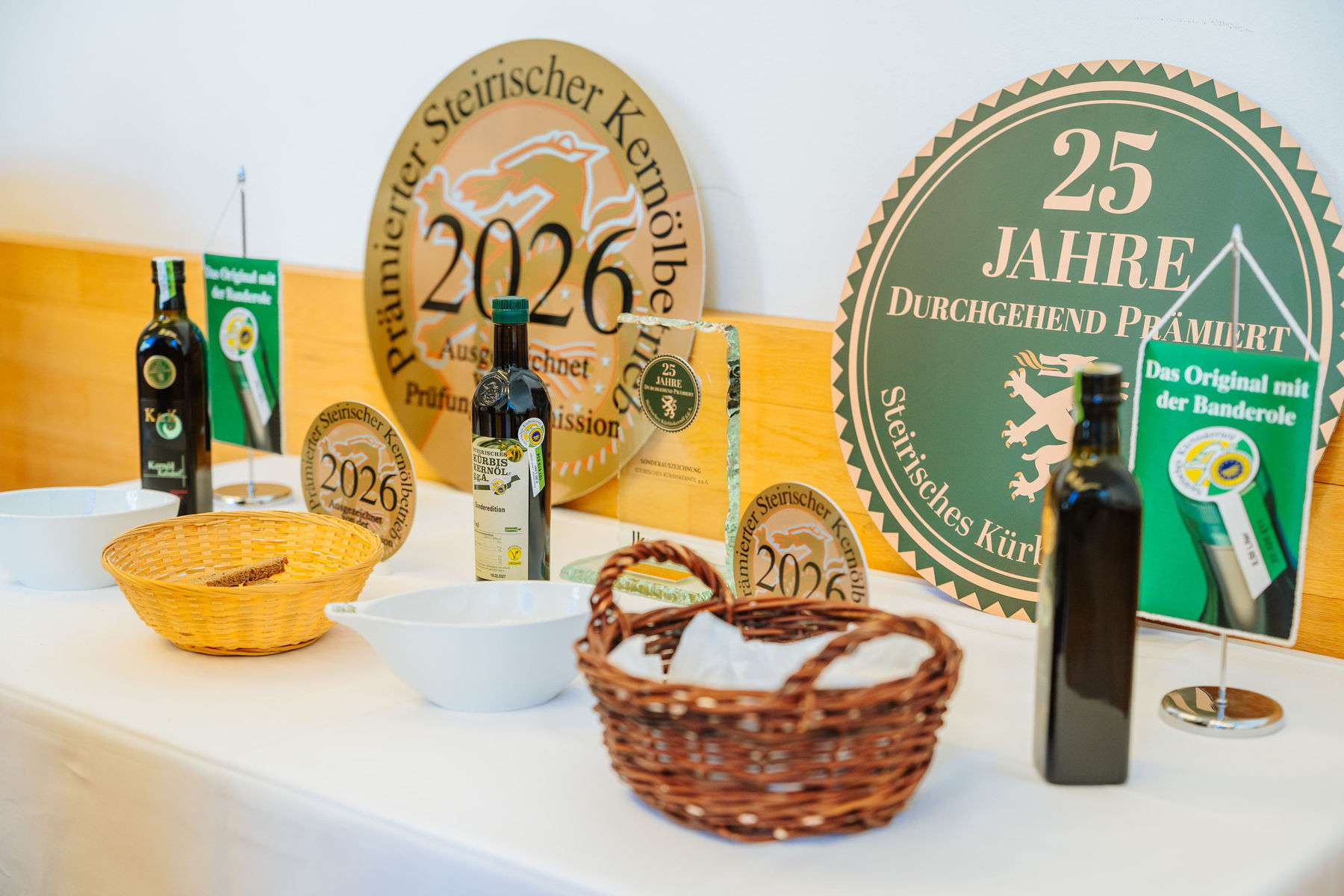 Landesprämierung Kernöl 2026 © LK Steiermark/Fuchs