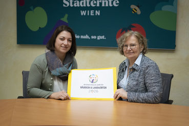 LK Vizepräsidentin und Wiener Landesbäuerin im Gespräch.jpg © LK Wien