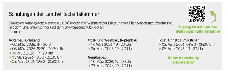 Schulungen der Landwirtschafskammer.jpg © LK Wien