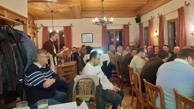 Informationsveranstaltung "Fokusgebiet Hametwald-Droißingerwald" in Sierning, 26. Februar 2026