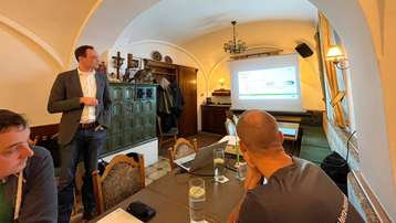 Eindrücke von der Bodenprobennachbesprechung bei der Ortsbauernschaft Taufkirchen an der Pram, 26. Februar 2026