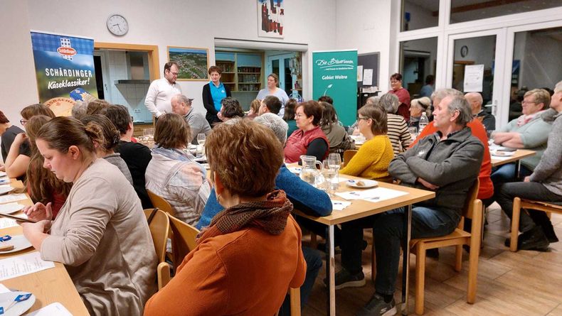 Wein- und Käseverkostung ©&nbsp;Die Bäuerinnen im Gebiet Weitra