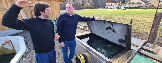 Beratung Aquakultur © Martin Mayringer, LK OÖ