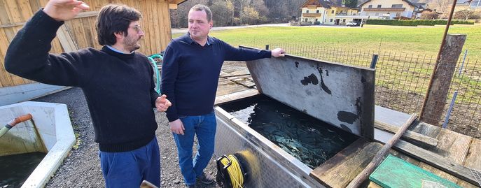 Beratung Aquakultur © Martin Mayringer, LK OÖ