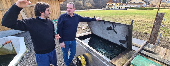 Beratung Aquakultur © Martin Mayringer, LK OÖ