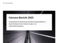 Cover Fairness-Bericht 2025 © BMLUK