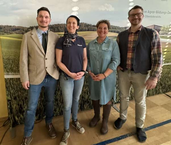 7 Ackerbau-Nachmittag_Stefan Hofer_Marion Gerstl_Margit Obermayr_Hannes Kreuzwieser.jpg © BWSB