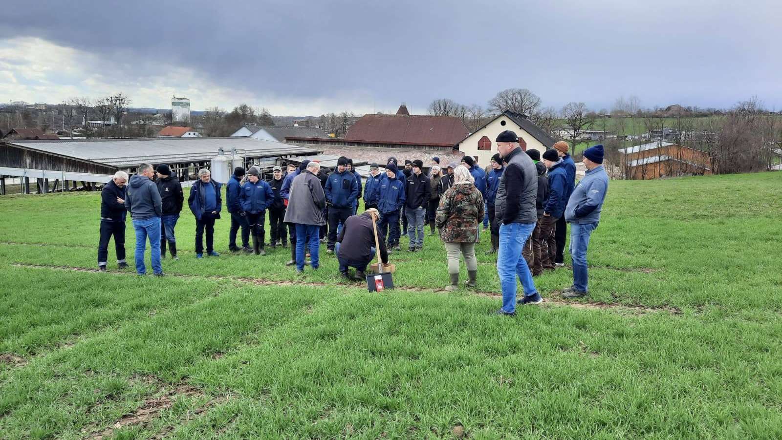 Feldbegehung bei der FS Otterbach Arbeitskreis "BWS" Innviertel, 18. März 2026
