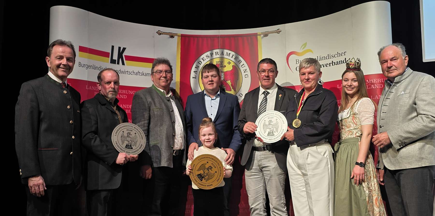 Schnapsgala Produzenten des Jahres 2026.jpg © Tesch-Wessely/LK Bgld