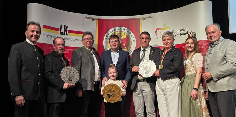 Schnapsgala Produzenten des Jahres 2026.jpg © Tesch-Wessely/LK Bgld