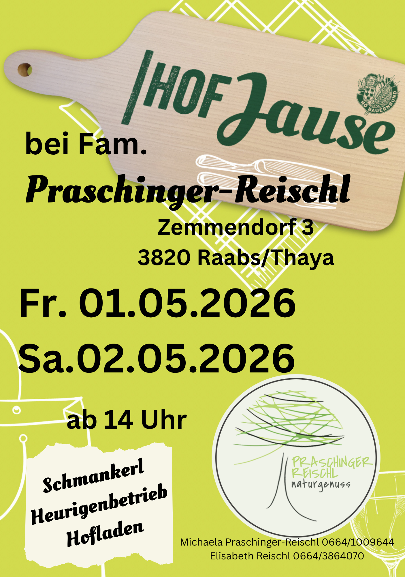 Hofjause 2026.png © Fam. Praschinger-Reischl