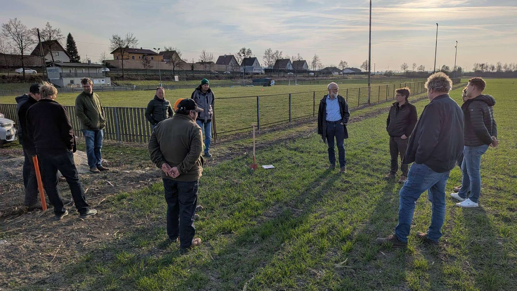 Feldbegehung in Alkoven, 24. März 2026