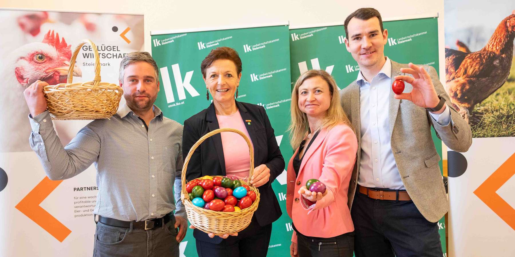 Gruppenbild PK Eier 2026 © LK Steiermark/Danner