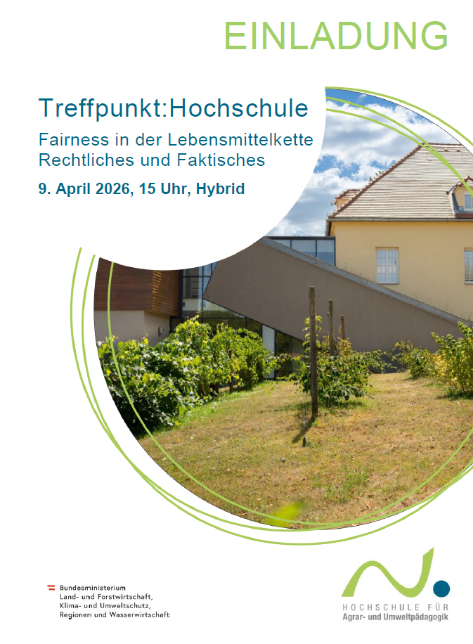 Treffpunkt Hochschule: Fairness in der Lebensmittelkette © HAUP