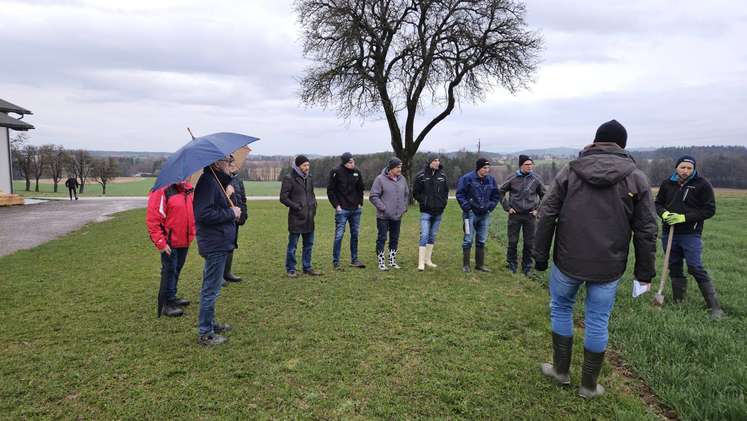 Feldbegehung in Adlwang, 26. März 2026