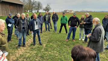 Feldbegehung in Buchkirchen, 31. März 2026