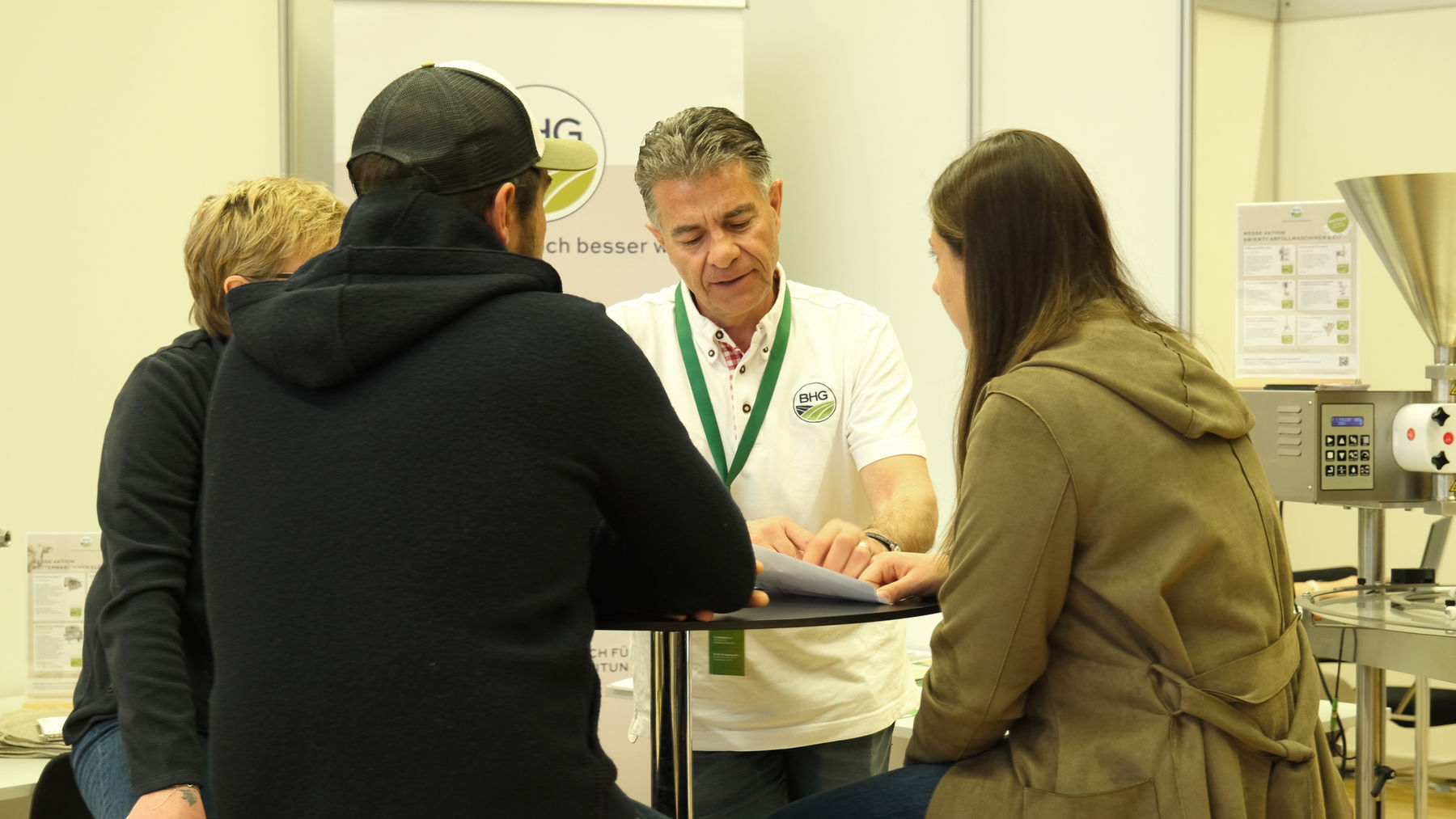 Beratung auf der Messe © LK Tirol