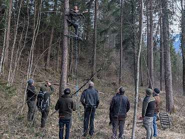 Klettersitz.jpg © LK Vbg. / Thomas Ölz