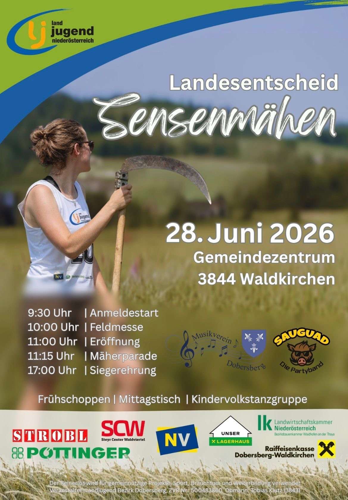 Landesentscheid Sensenmähen Juni 2026.jpg © Landjugend Bezirk Dobersberg