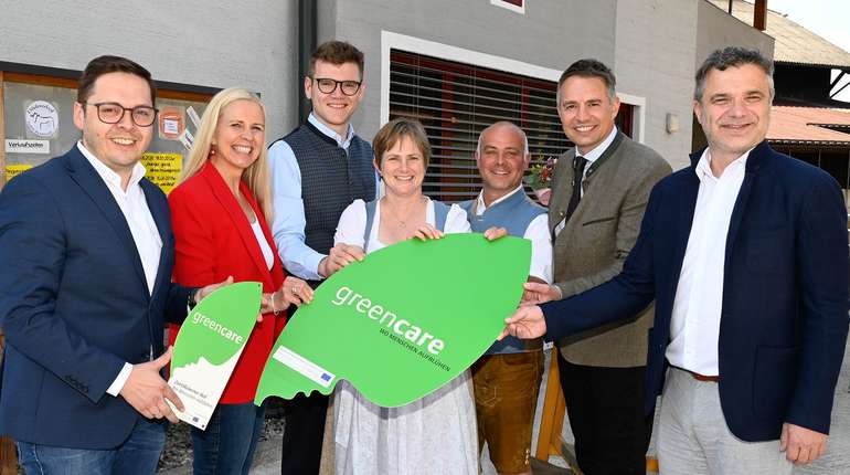 Green Care Hoftafel für Dödererhof © LK Salzburg/ Dürnberger