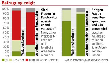 Grafik-Försterinnen © LK Stmk