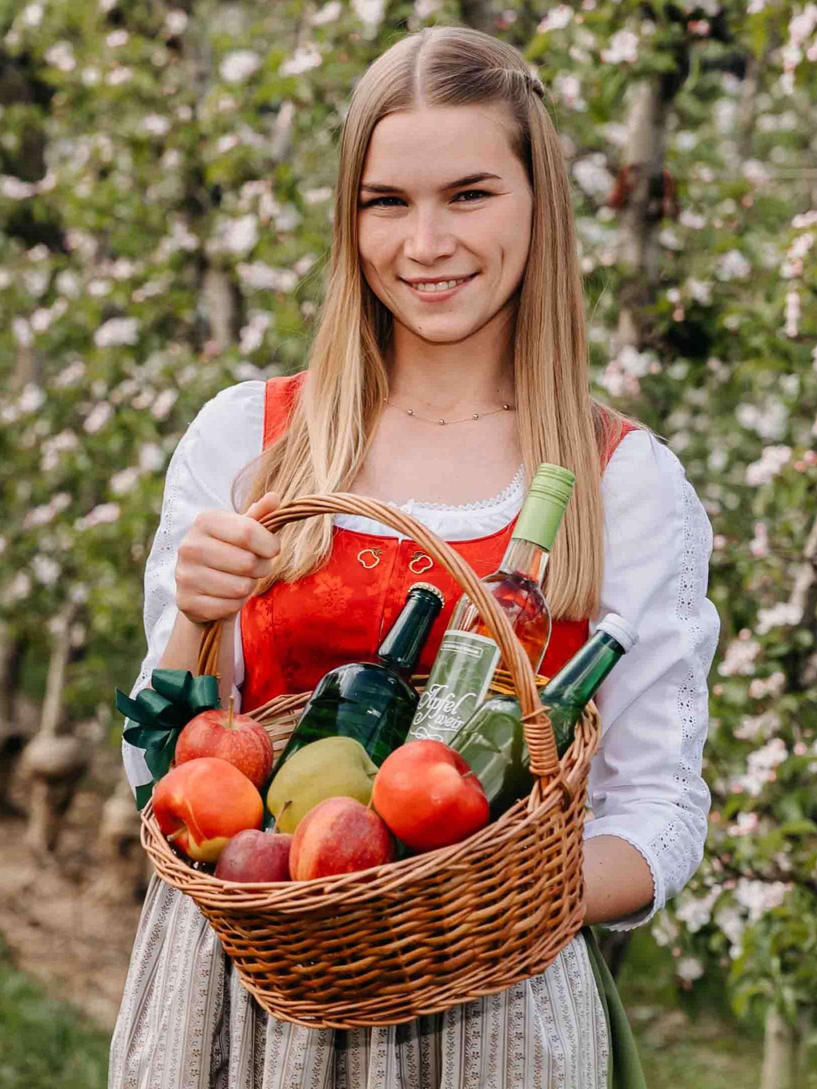Apfelkönigin Hannah I. © LK Steiermark/Fuchs
