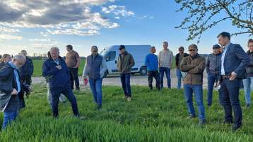 Feldbegehung in Hargelsberg, 22. April 2026