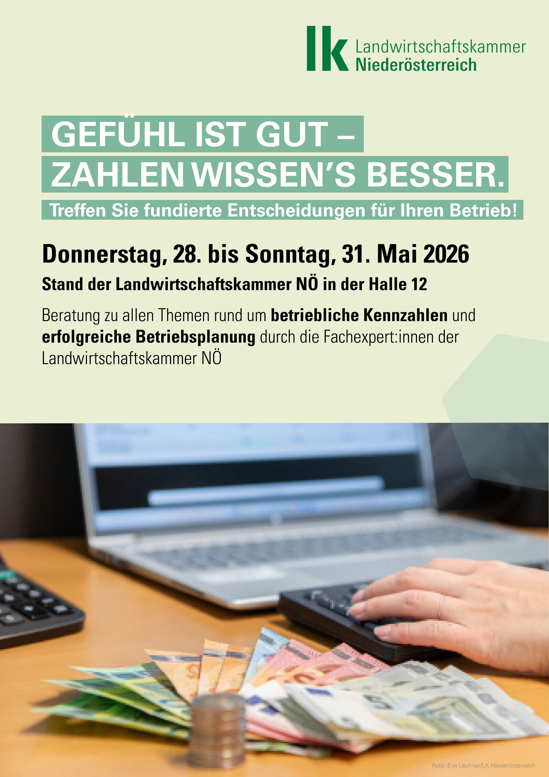 210x148_Inserat_Messe_Wieselburg_UnternehmerInnnenKompetenz (002).jpg © LK Niederösterreich