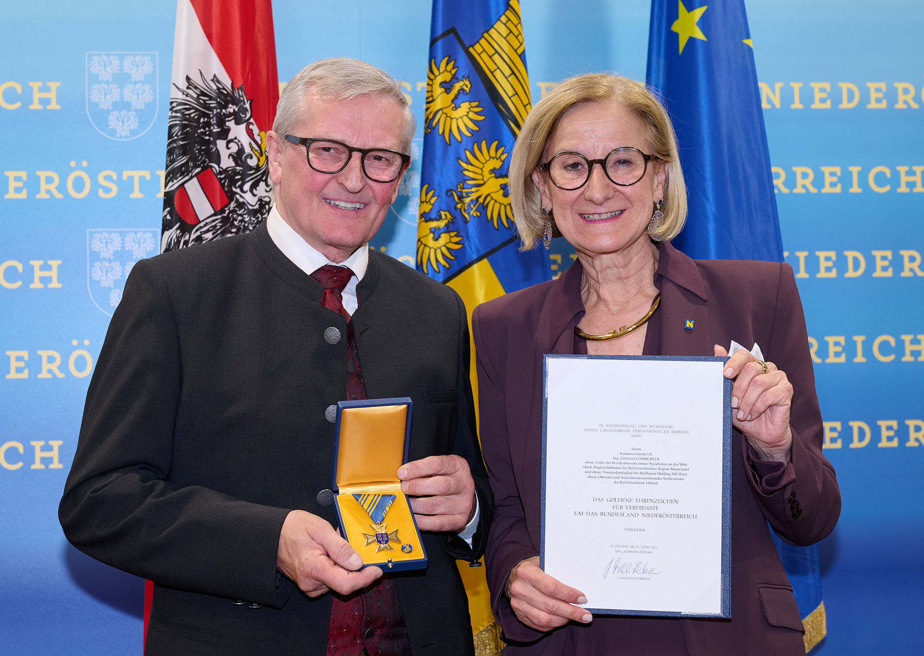 EZ Gottfried Losbichler_NLK Pfeiffer.jpg © NLK Pfeiffer