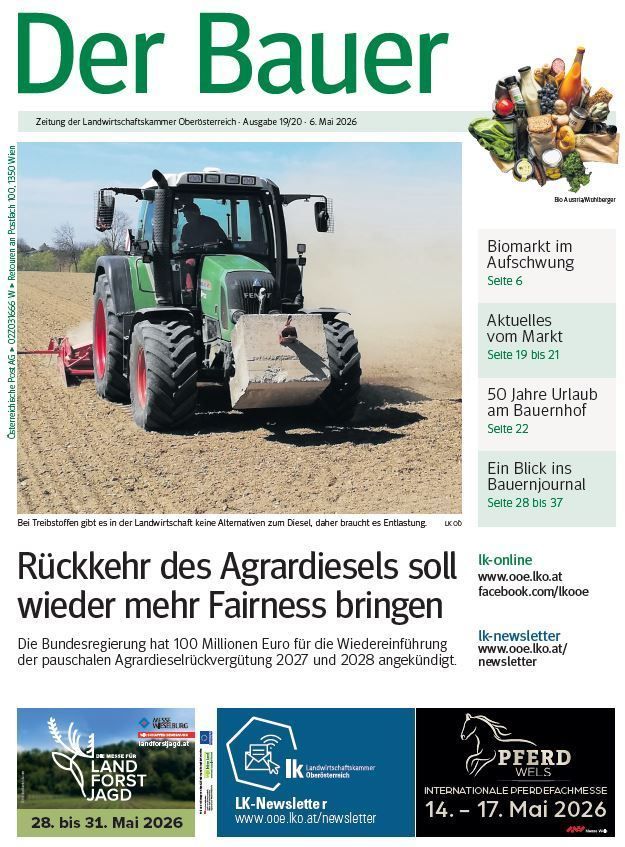 Titelseite Der Bauer KW 19_20.jpg © LK OÖ