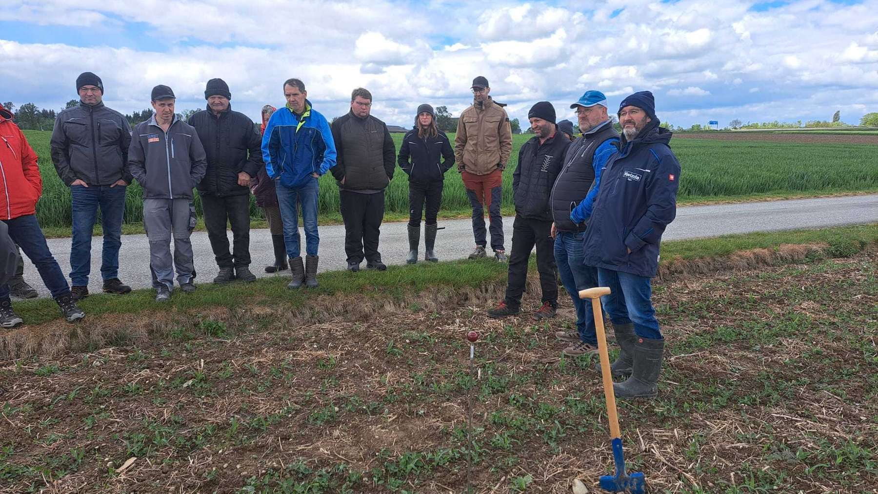 Feldbegehung in Ried im Traunkreis, 12. Mai 2026