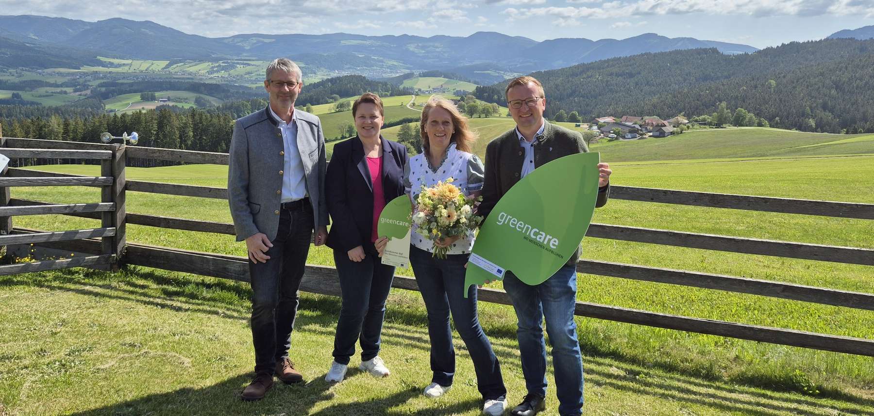 Green Care Hoftafel für Zottlerhof © Zottlerhof