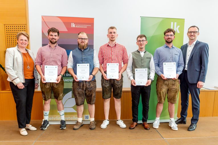 Facharbeiterbriefverleihung 2026 in der LK NÖ.jpg © LK NÖ_Sabine Pomassl