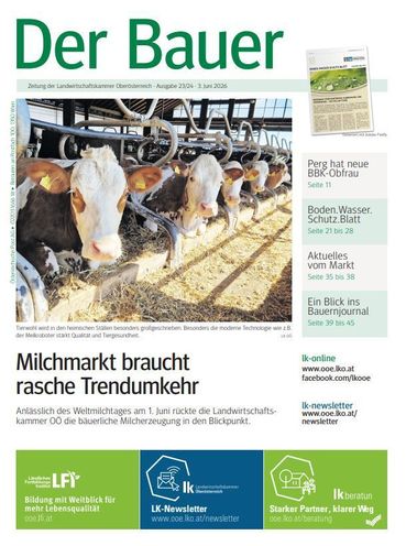 Der Bauer KW 23_24 Titelseite 3.Juni 2026.jpg © LK OÖ