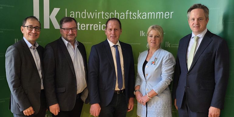 26_06_02_LKÖ_Generalsekretär_und_Präsidium_(c)_LKÖ-Jung-Leithner © LK Ö/Jung-Leithner