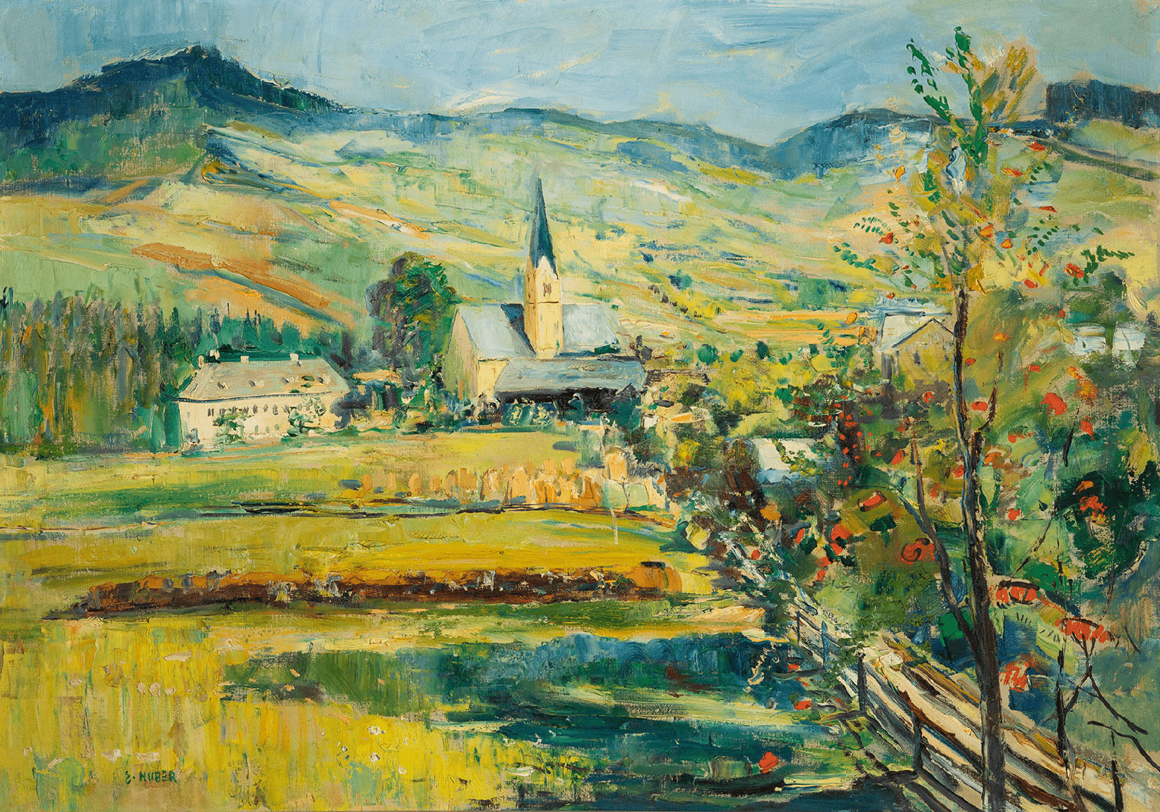 Huber-Wiese-des-Pfarrers.jpg © Künstlerkolonie/Alexander Savel