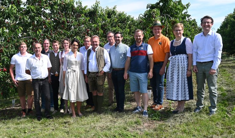 PK Kirschen- und Marillen-Saisonauftakt_oberösterreichische Obstbauern_LK OÖ (20).jpg © Landwirtschaftskammer OÖ