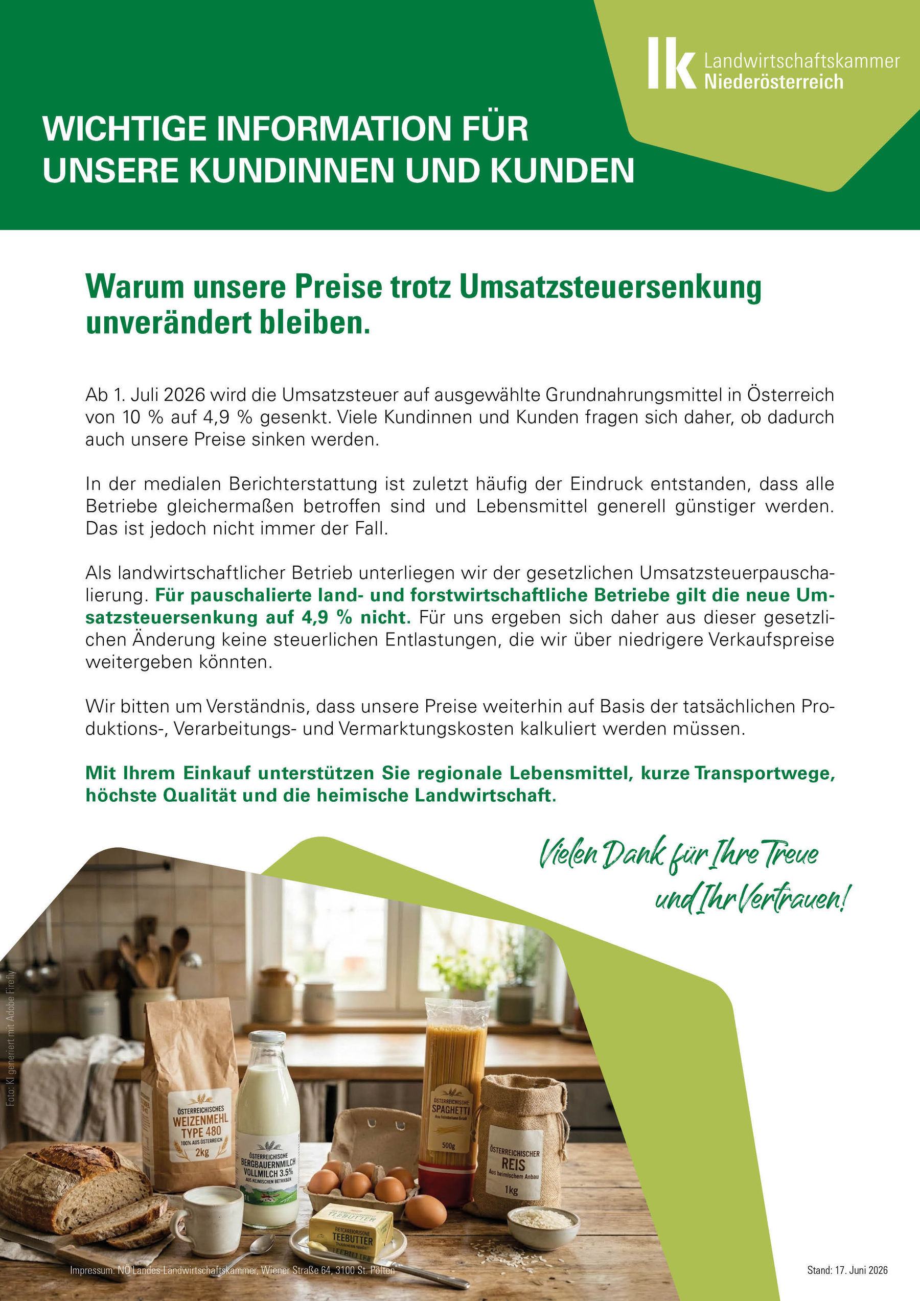 Infoblatt USt_Senkung.jpg © LK Niederösterreich
