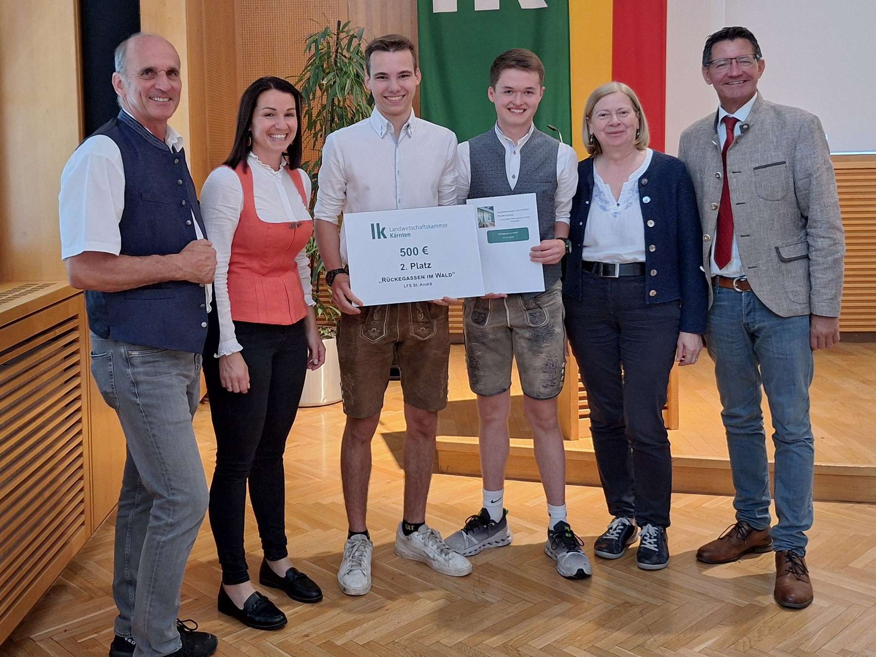 2. Platz LFS St. Andrä Schaschl.jpg © LK Kärnten/Schaschl