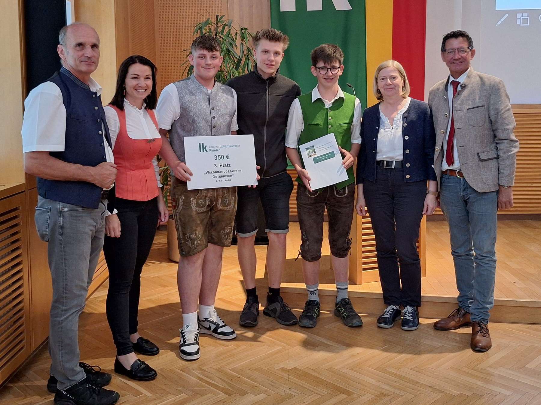 3. Platz LFS St Andrä Schaschl.jpg © LK Kärnten/Schaschl