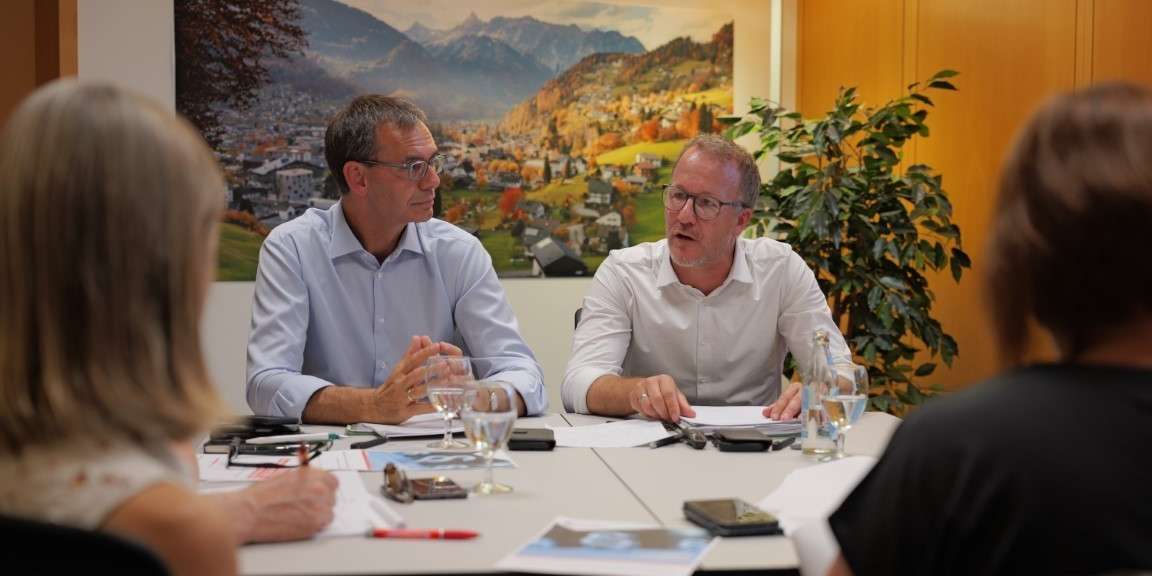 LH Markus Wallner und LR Christian Gantner ©Wiedemann (Mittel).jpg © Wiedemann