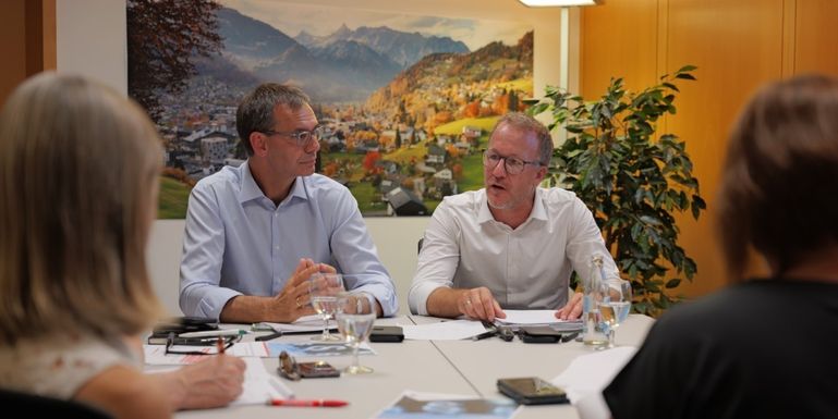 LH Markus Wallner und LR Christian Gantner ©Wiedemann (Mittel) © Wiedemann
